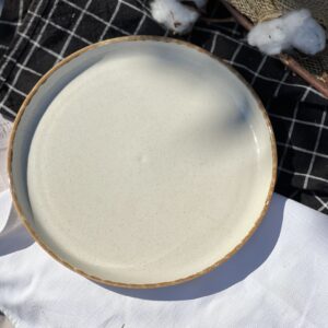 Talerz okrągły z podniesionym bokiem 25cm